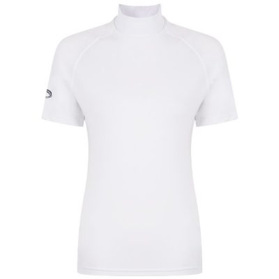 Typhoon Fintras Short Sleeve Tech Rash Vest For Women - White