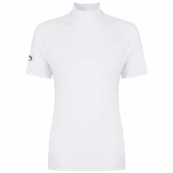 Typhoon Fintras Short Sleeve Tech Rash Vest For Women - White