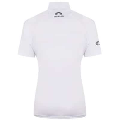 Typhoon Fintras Short Sleeve Tech Rash Vest For Women - White