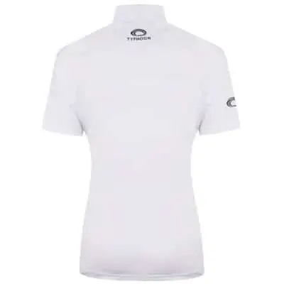 Typhoon Fintras Short Sleeve Tech Rash Vest For Women - White