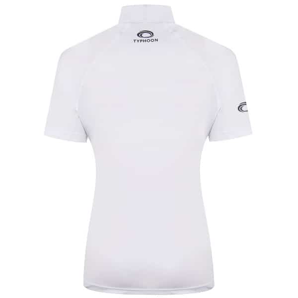 Typhoon Fintras Short Sleeve Tech Rash Vest For Women - White