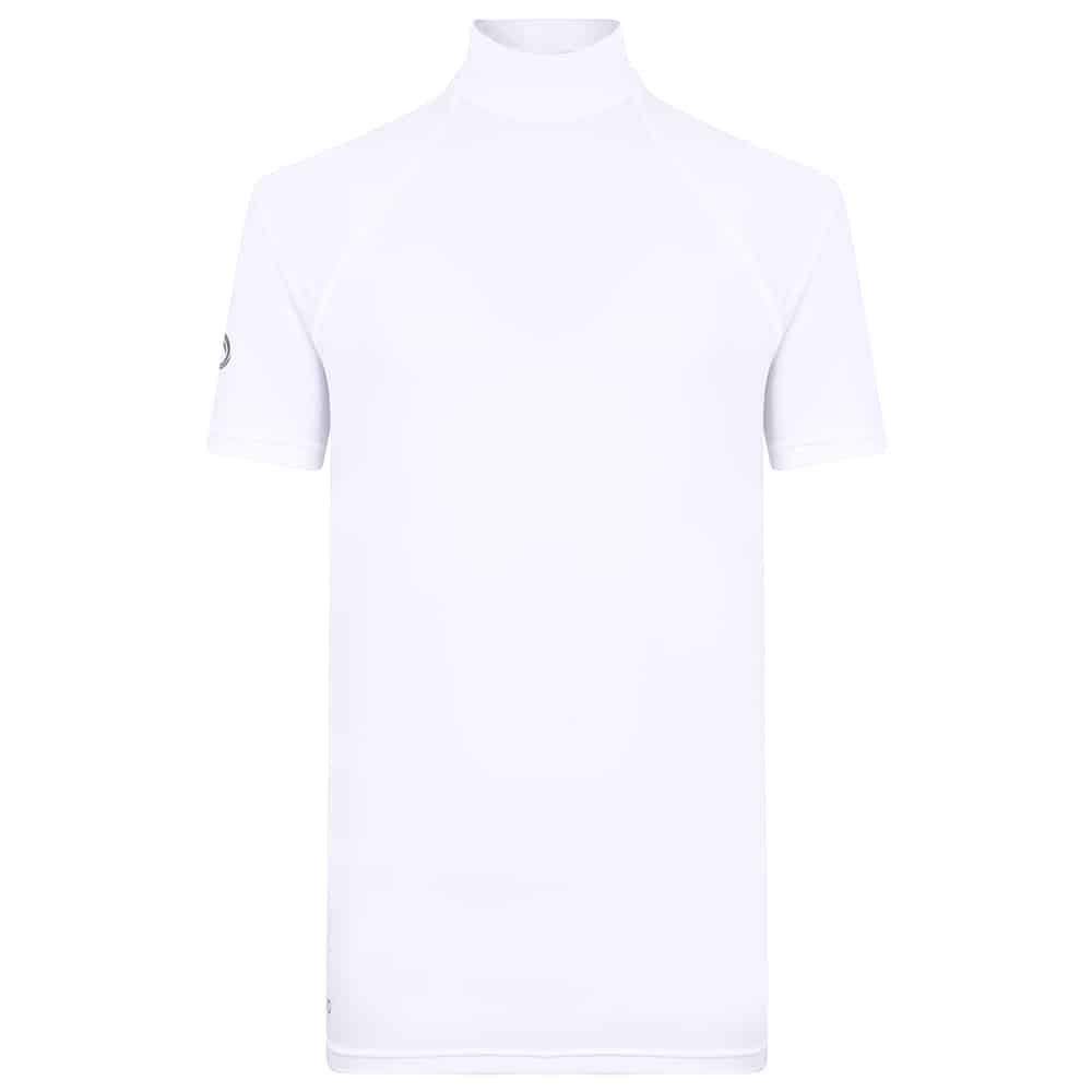 Typhoon Fintras Short Sleeve Tech Rash Vest For Youth - White