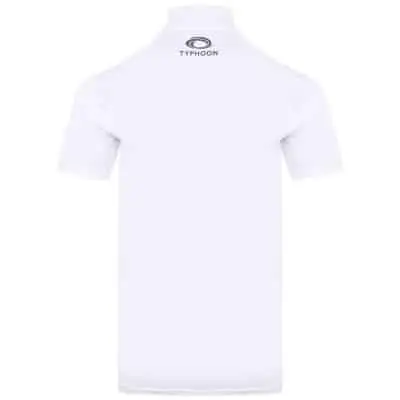 Typhoon Fintras Short Sleeve Tech Rash Vest For Youth - White