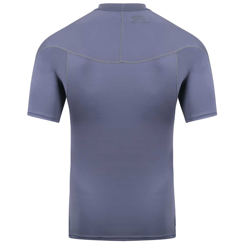 Typhoon Fintra Short Sleeve Tech Rash Vest For Men - Graphite