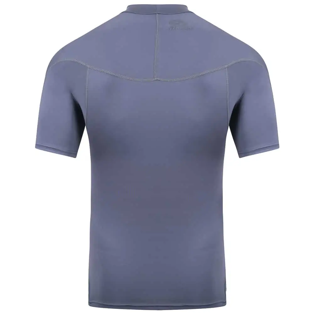 Typhoon Fintra Short Sleeve Tech Rash Vest For Men - Graphite