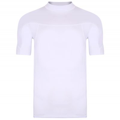Typhoon Fintra Short Sleeve Tech Rash Vest For Men - White