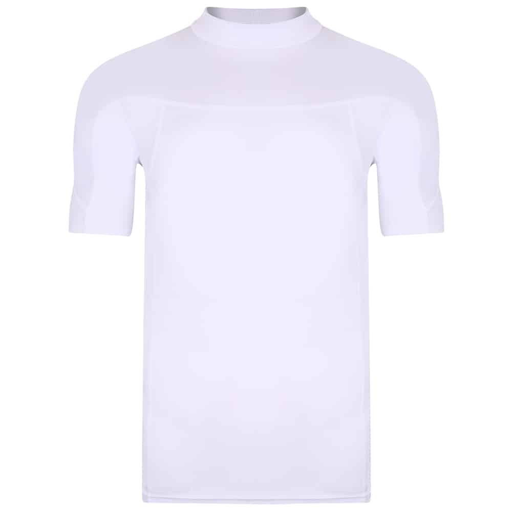 Typhoon Fintra Short Sleeve Tech Rash Vest For Men - White