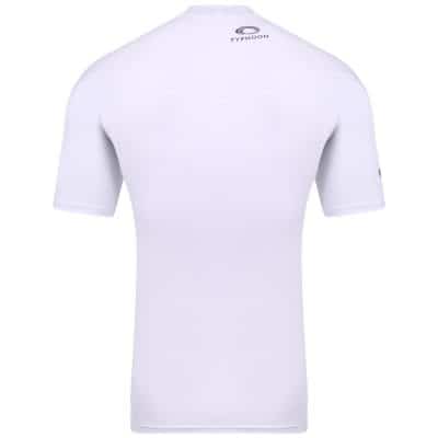 Typhoon Fintra Short Sleeve Tech Rash Vest For Men - White