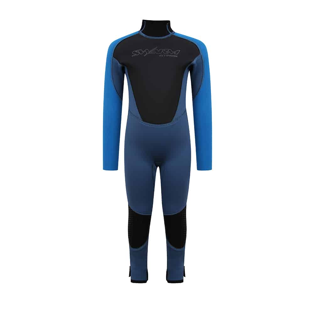 Typhoon Swarm3 Wetsuit For Infants - Blue Steel/Blue