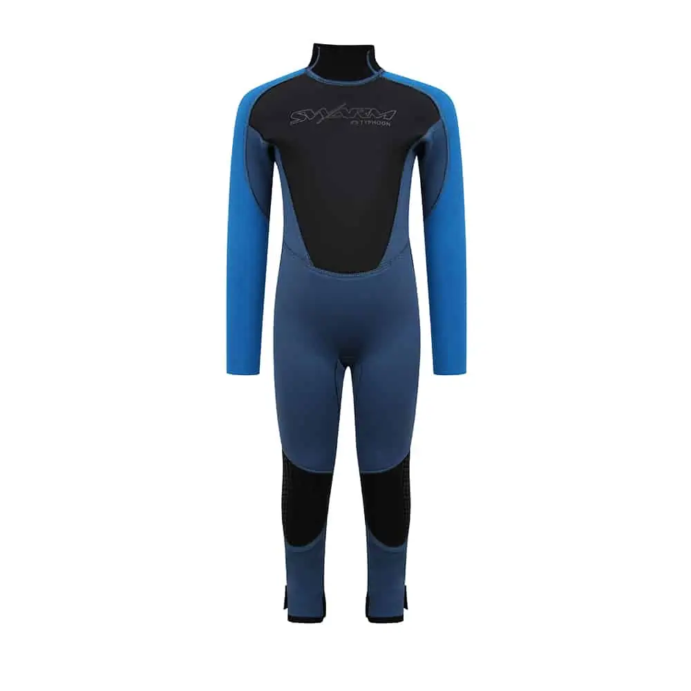 Typhoon Swarm3 Wetsuit For Infants - Blue Steel/Blue
