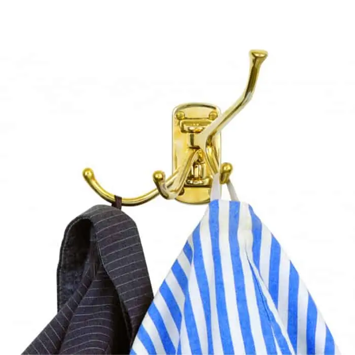 Hook Brass 4 Way Folding - Image