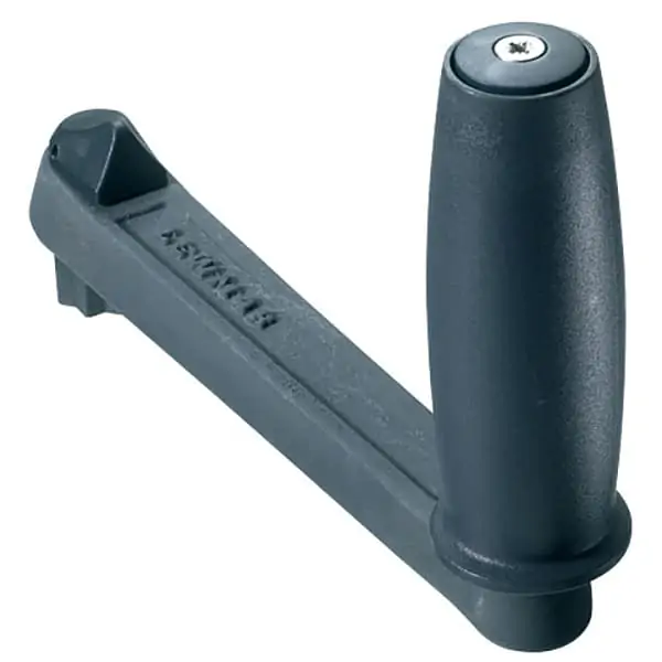 Lewmar Grey Alloy Locking Winch Handle 8" - Image