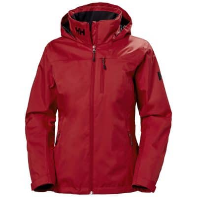 Helly Hansen Crew Hooded Midlayer Jacket for Women - Red