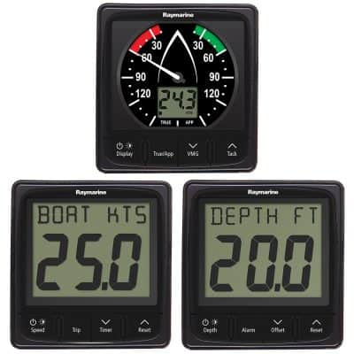 Raymarine i50 and i60 Pack Speed, Depth and Wind - Image
