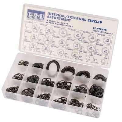 Draper Internal And External Circlip Assortment - Image