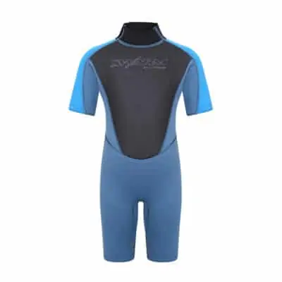 Typhoon Swarm3 Shorty Wetsuit For Infants - Blue Steel / Blue