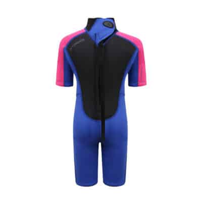 Typhoon Swarm3 Shorty Wetsuit For Infants - Purple / Hot Pink