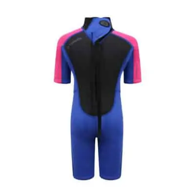 Typhoon Swarm3 Shorty Wetsuit For Infants - Purple / Hot Pink
