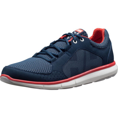 Hellly Hansen Women's Ahiga V4 Hydropower Deck Shoes - Navy / Cayenne