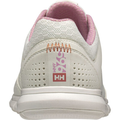 Hellly Hansen Women's Ahiga V4 Hydropower Deck Shoes - Off White / Pink Sorbet