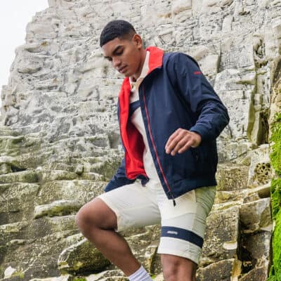 Musto Snug Blouson Jacket 2.0. - Navy / Red