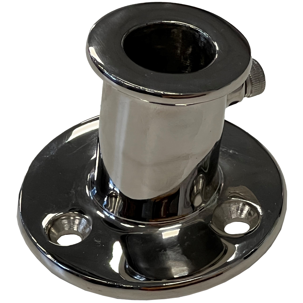 AAA Stainless Steel 3/4" Flagpole Socket - Image