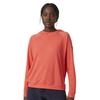 Helly Hansen Womens Inshore Hoodie - Hot Coral