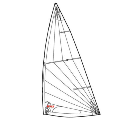 Holt Laser L1 Standard 3.8oz Mk2 Sail Folded No Battens - Image