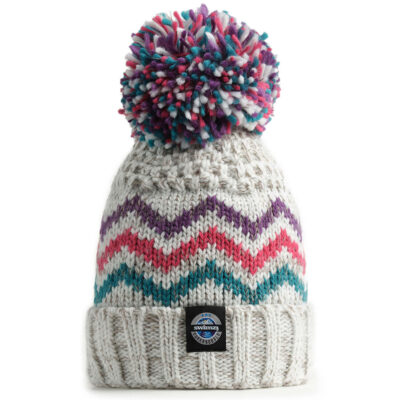 Swimzi Super Bobble Beanie Hat - Winter Glacier