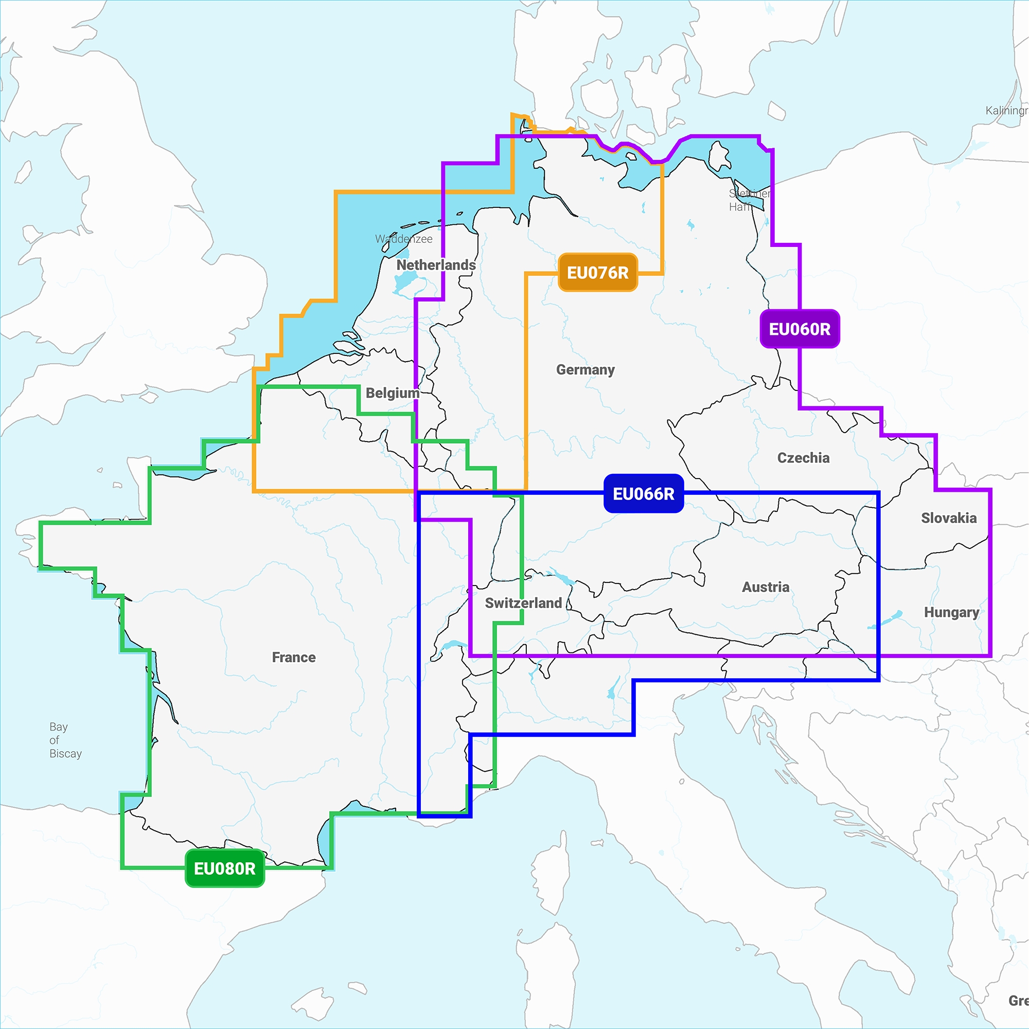 Garmin Navionics+ Regular Charts (Compatible Garmin Plotters Only) - Image
