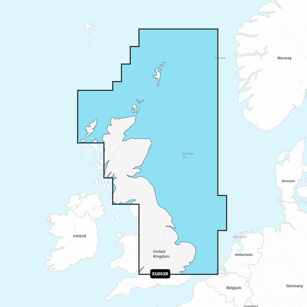 Garmin Navionics+ Regular Charts (Compatible Garmin Plotters Only) - EU003R Northeast Britain