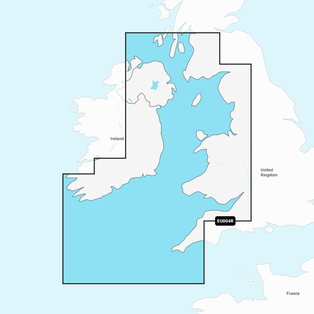 Garmin Navionics+ Regular Charts (Compatible Garmin Plotters Only) - EU004R Irish Sea