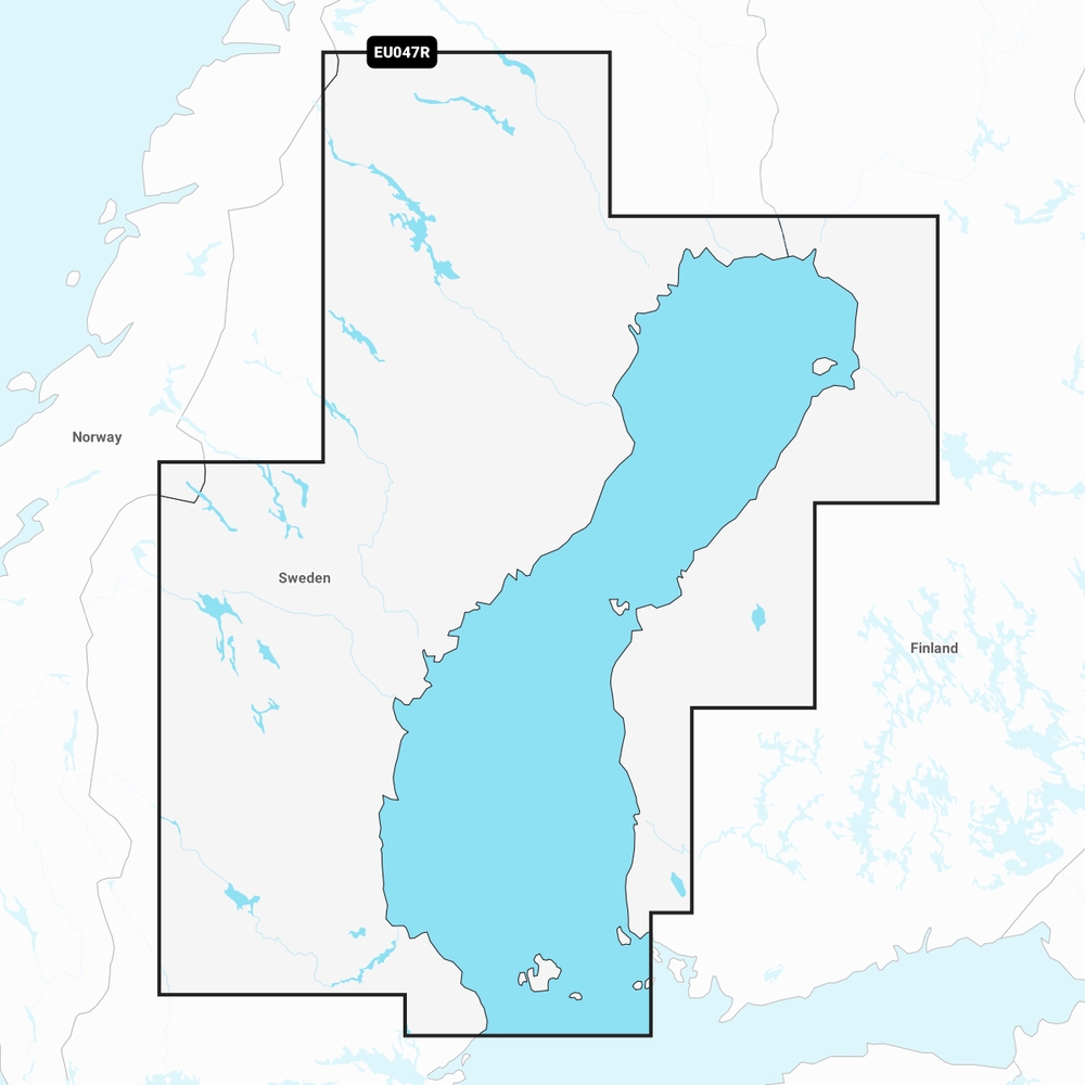 Garmin Navionics+ Regular Charts (Compatible Garmin Plotters Only) - EU047R Gulf of Bothnia