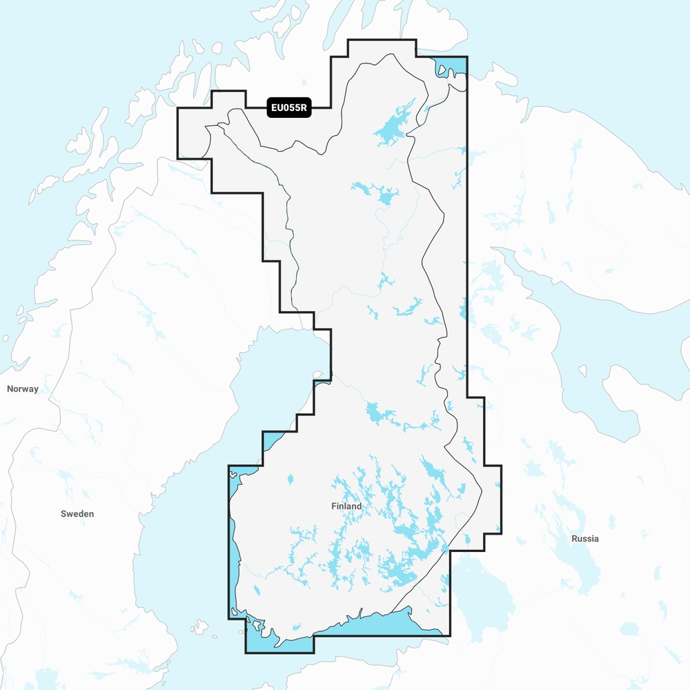 Garmin Navionics+ Regular Charts (Compatible Garmin Plotters Only) - EU055R Finland, Lakes & Rivers