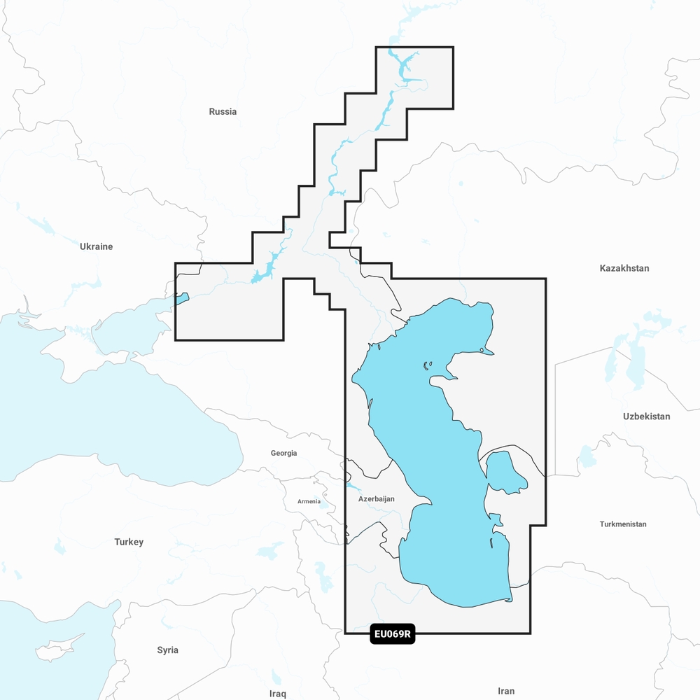 Garmin Navionics+ Regular Charts (Compatible Garmin Plotters Only) - EU069R Caspian Sea & Lower Vol