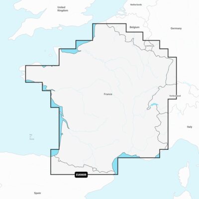 Garmin Navionics+ Regular Charts (Compatible Garmin Plotters Only) - EU080R France, Lakes & Rivers