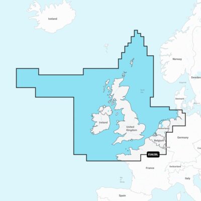 Garmin Navionics Vision+ Large Charts (Compatible Garmin Plotters Only) - EU628L U.K., Ireland & Holland