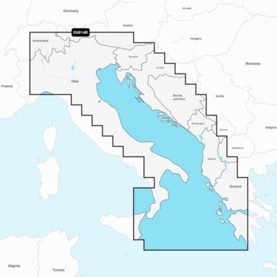 Garmin Navionics Vision+ Regular Charts (Compatible Garmin Plotters Only) - EU014R Italy, Adriatic Sea