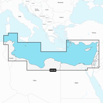Garmin Navionics Vision+ Regular Charts (Compatible Garmin Plotters Only) - EU016R Mediterranean Sea, Sout