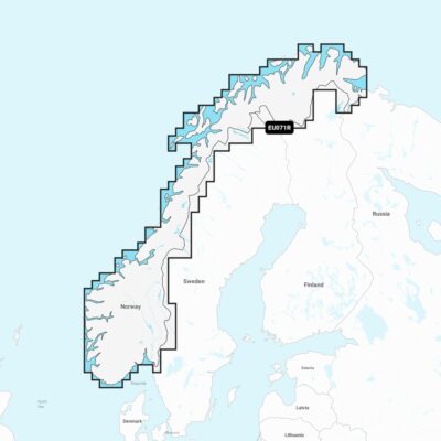 Garmin Navionics Vision+ Regular Charts (Compatible Garmin Plotters Only) - EU071R Norway, Lakes & Rivers