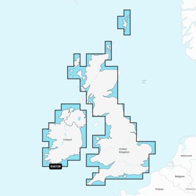 Garmin Navionics Vision+ Regular Charts (Compatible Garmin Plotters Only) - EU072R UK Ireland Lakes/Rivers