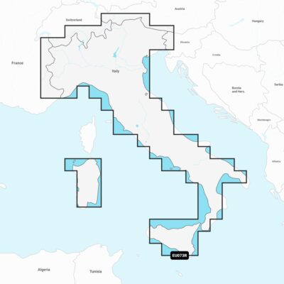 Garmin Navionics Vision+ Regular Charts (Compatible Garmin Plotters Only) - EU073R Italy, Lakes & Rivers