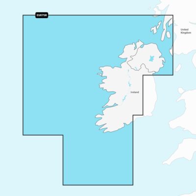 Garmin Navionics Vision+ Regular Charts (Compatible Garmin Plotters Only) - EU075R Ireland, West Coast