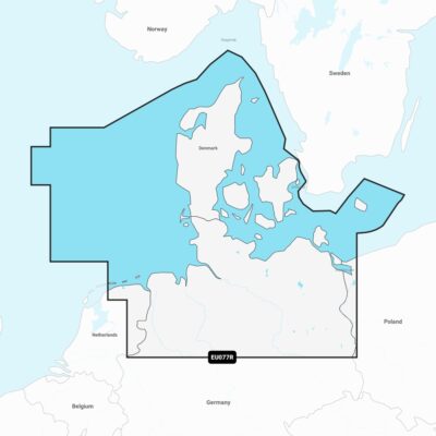 Garmin Navionics Vision+ Regular Charts (Compatible Garmin Plotters Only) - EU077R Denmark & Germany, Nort