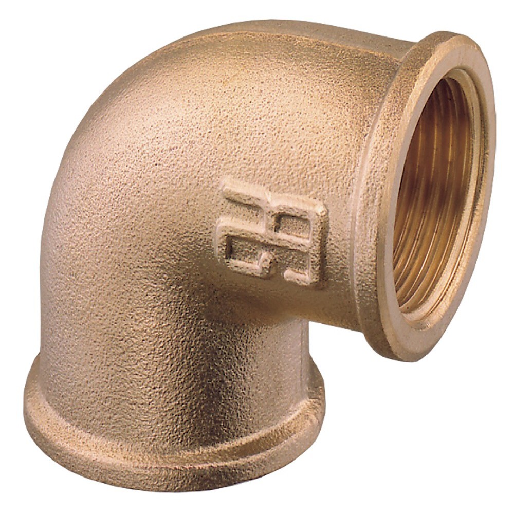 Guidi Brass 90° Elbow Female To Female - Image