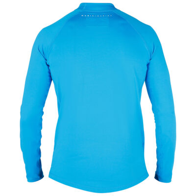 Magic Marine Cube Long Sleeve Rash Vest - Blue