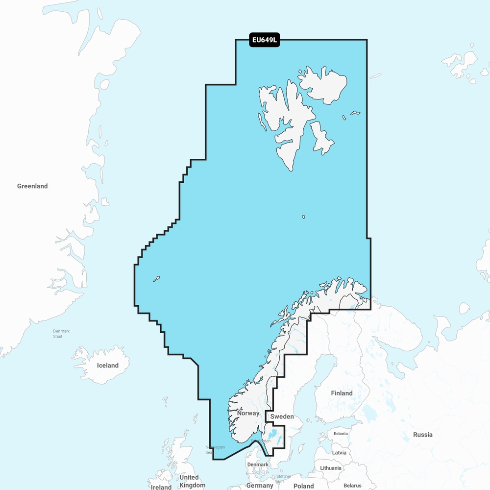 Navionics+ Large Charts - EU649L Norway