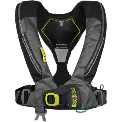 Spinlock Deckvest 6D Lifejacket - Black with HRS