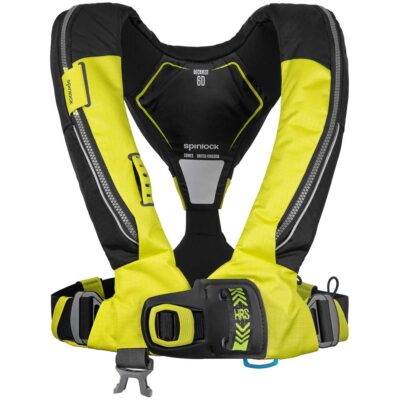 Spinlock Deckvest 6D Lifejacket - Citrus Yellow with HRS