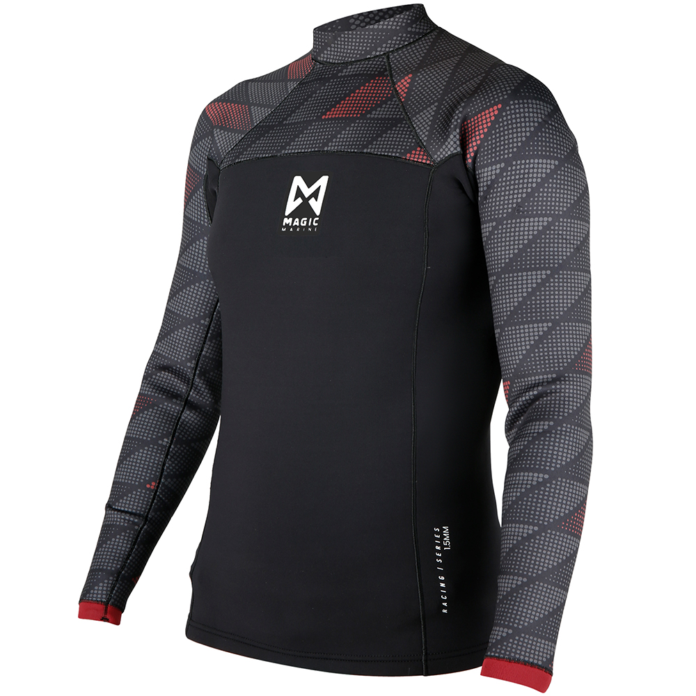 Magic Marine Men's Racing Neoprene Vest 3mm Wetsuit - Black